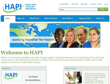 Tablet Screenshot of hapi.org.uk